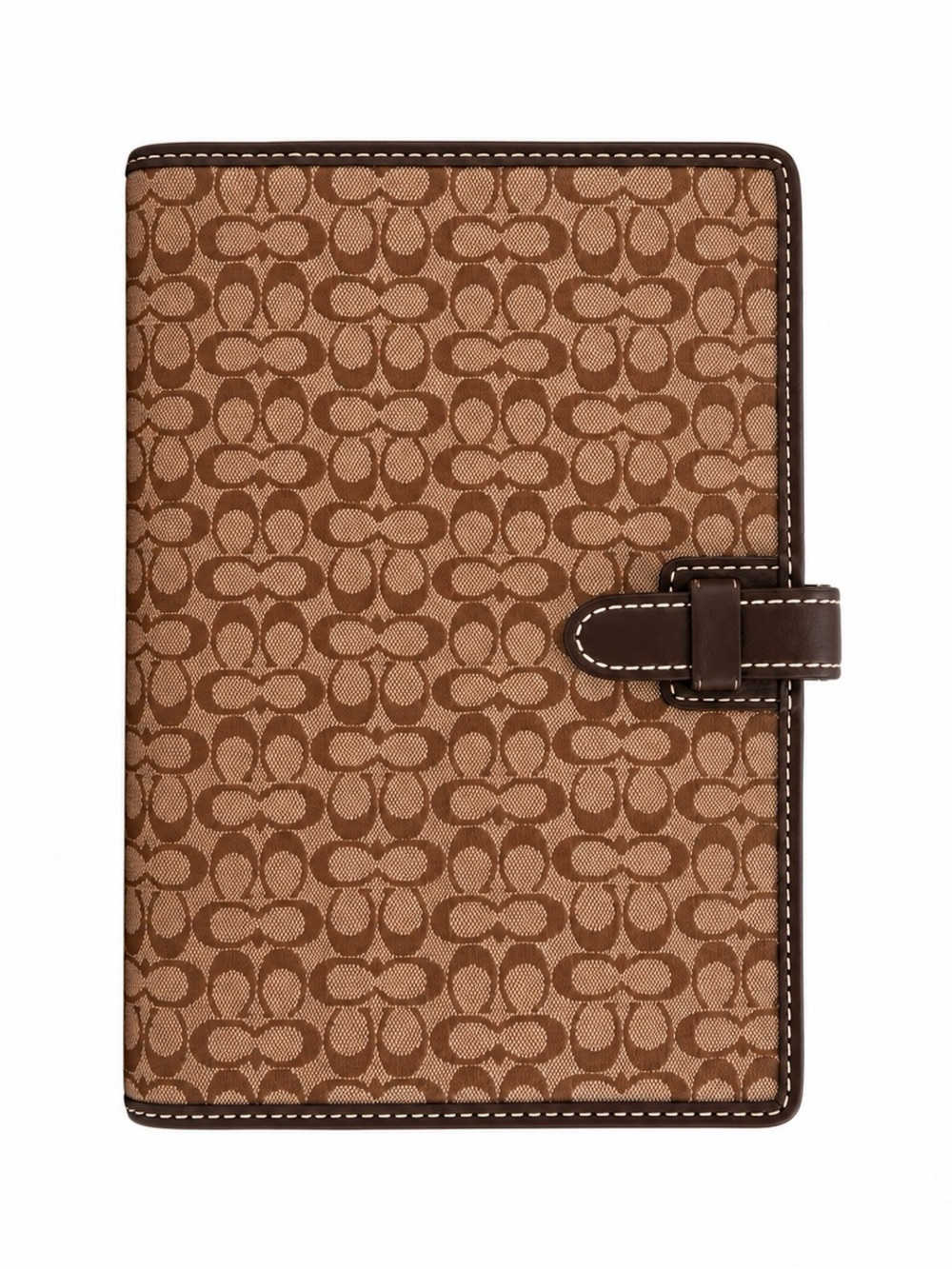 Coach Brown Signature
Monogram Canvas Leather Unisex
Planner Notepad Cover